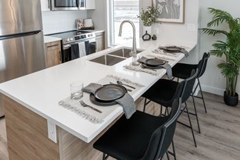 Fully equipped kitchen